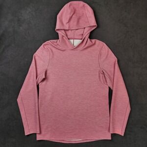 Lululemon Shift Stitch Hoodie Mens Extra Small Heathered Pink‎ Blossom Pullover